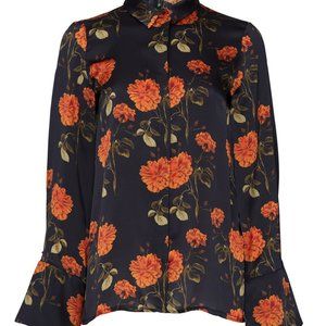 Mother of Pearl London Silk Shirt Size US 10